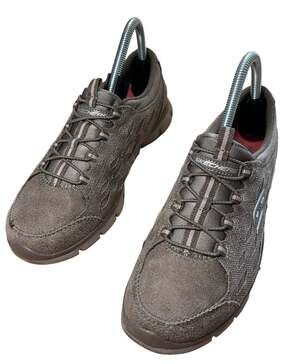 Skechers Gratis Memory Foam Shoes Women's Size 8 Dark Taupe Gray